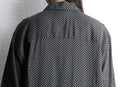 micro square pattern s/s shirt