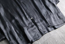 1990s metallic satin zip hoodie