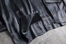 1990s metallic satin zip hoodie