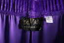 velvet purple easy pants