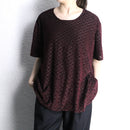 bordeaux color velour × sheer cut-sew