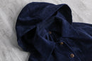 90-00s corduroy reversible jacket