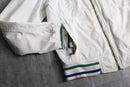 "Dolce & Gabbana" white design trucker jacket