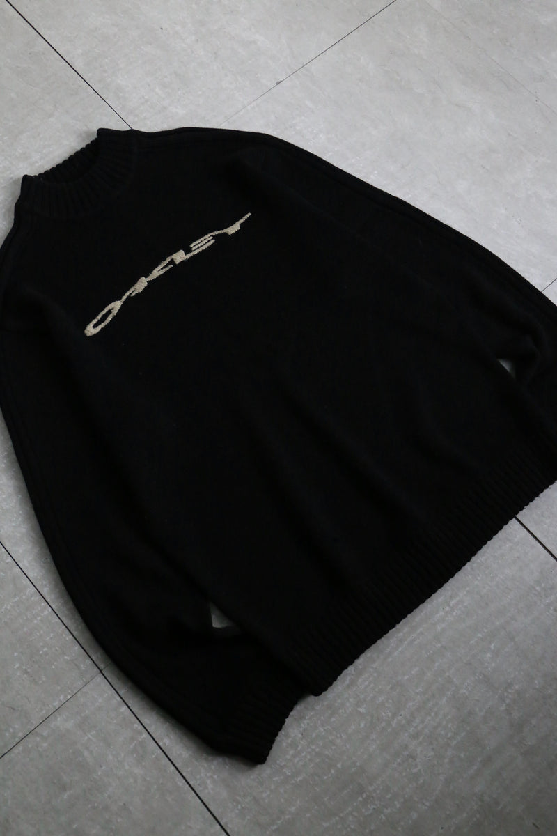 2000s OAKLEY wool acryl mock neck knit