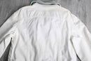 "Dolce & Gabbana" white design trucker jacket