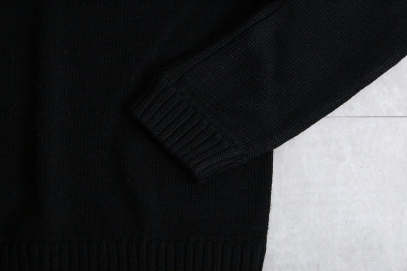 2000s OAKLEY wool acryl mock neck knit