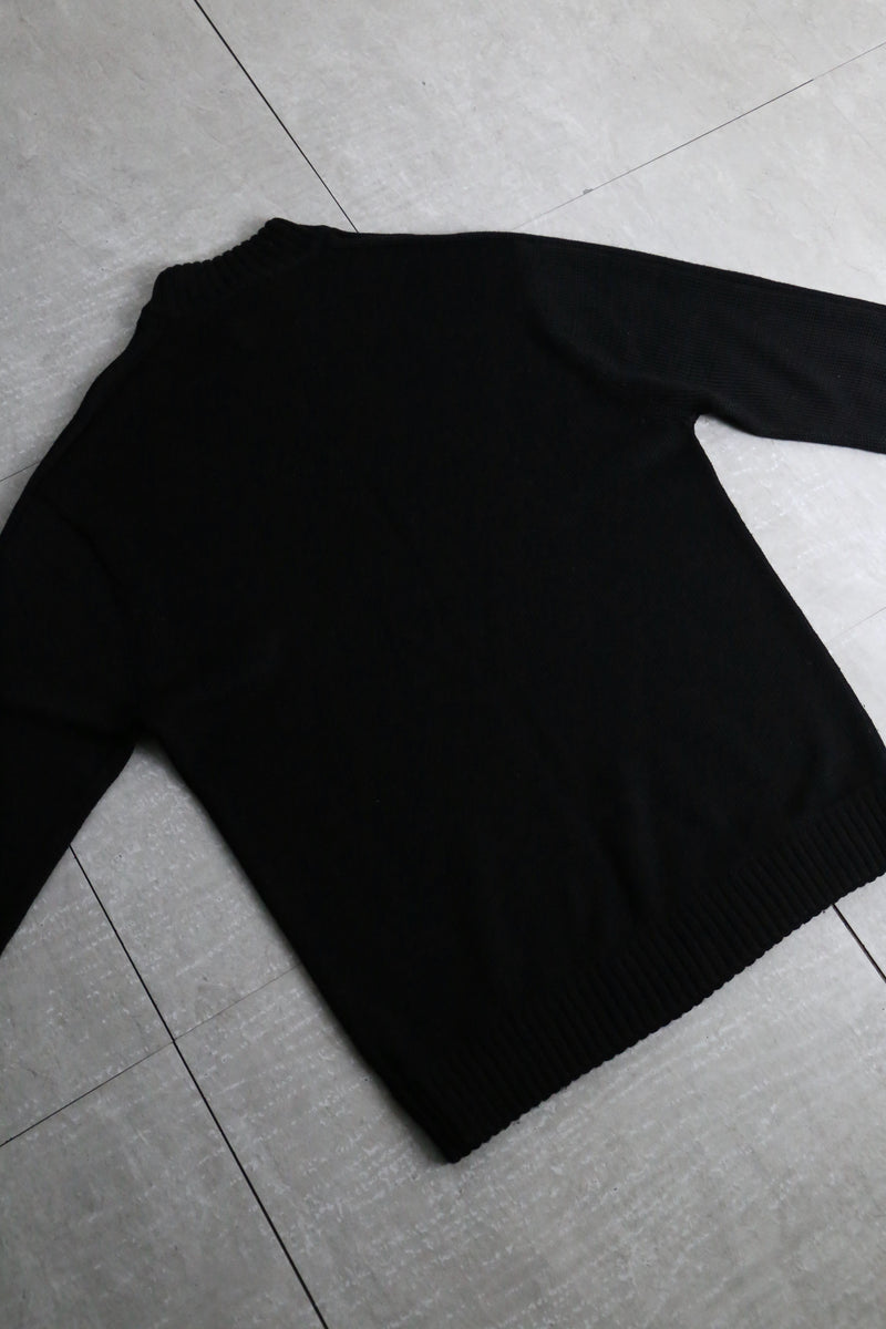 2000s OAKLEY wool acryl mock neck knit