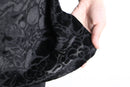 shadow floral pattern velour tee