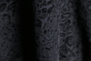 shadow floral pattern velour tee