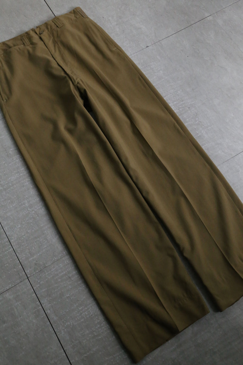 1950-60s vintage army officer's trousers