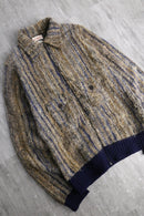60-70s knit blouson made in ENGLAND