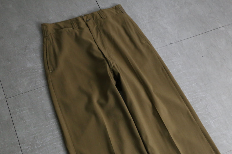 1950-60s vintage army officer's trousers