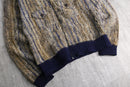 60-70s knit blouson made in ENGLAND