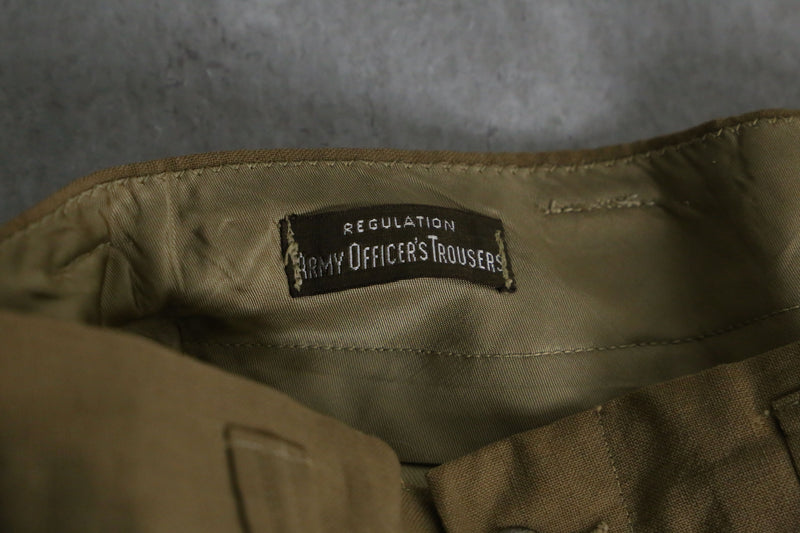 1950-60s vintage army officer's trousers