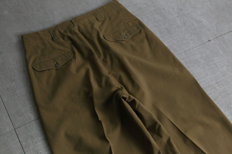 1950-60s vintage army officer's trousers