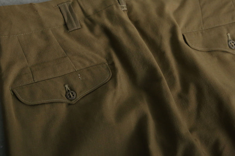 1950-60s vintage army officer's trousers