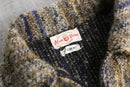 60-70s knit blouson made in ENGLAND
