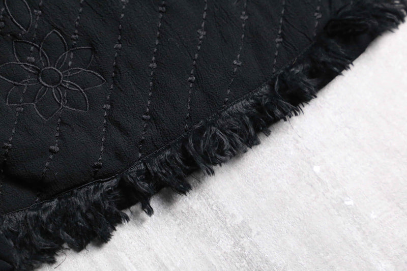 "CHICO'S" rayon botanical quilted vest