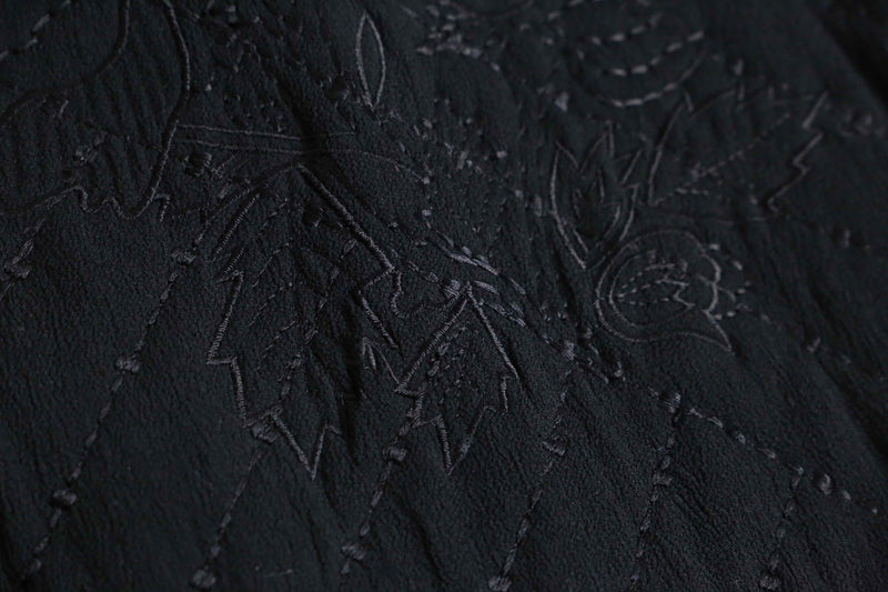 "CHICO'S" rayon botanical quilted vest