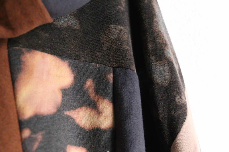"Re:make" grunge design random sweat jacket