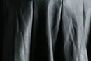 dark green leather skirt