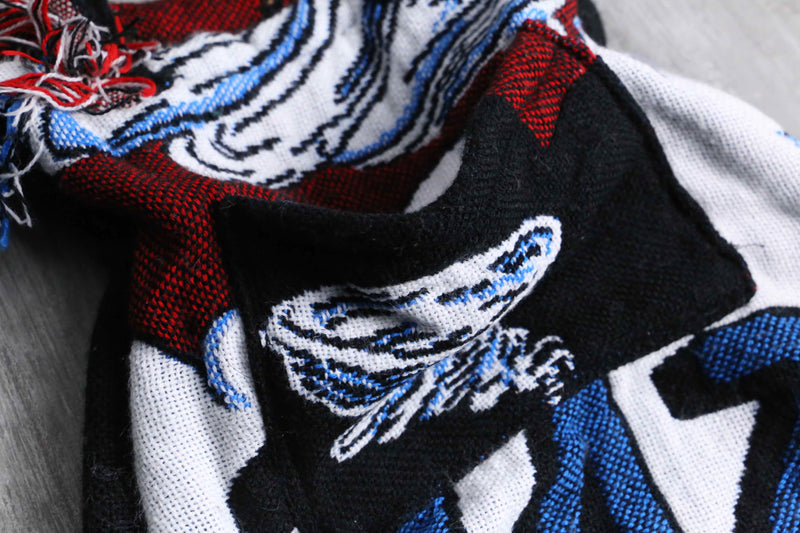 "Re:make" reversible rug bag