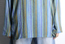 mulch color half button shirt