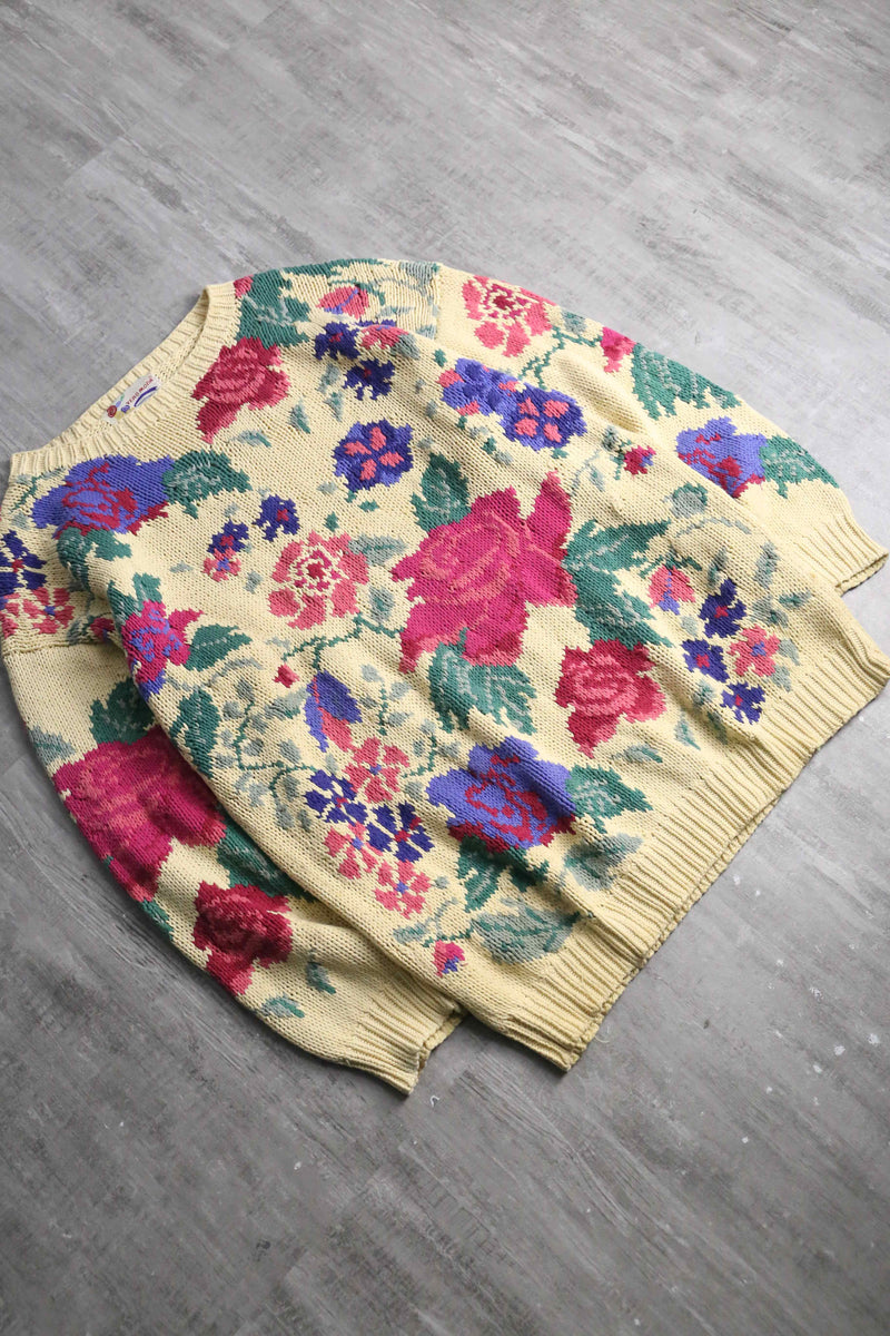 bloom ivory relaxed knit