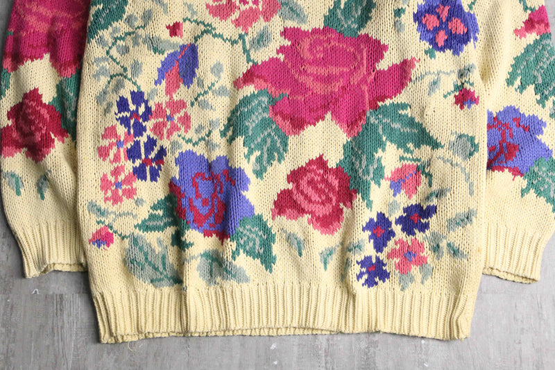 bloom ivory relaxed knit