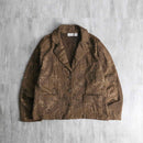 ”CHICO’S” paisley botanical pattern short jacket