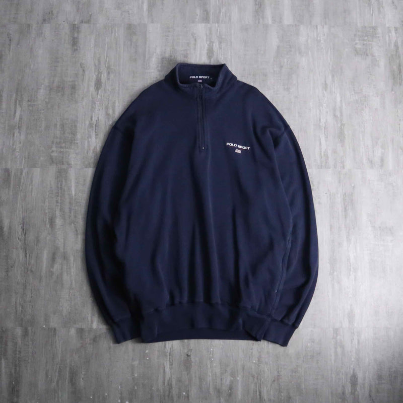 1990-00s Polo Sport half zip sweat pull