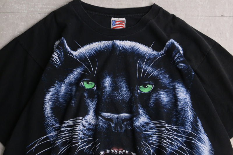 black panther design tee