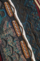 1990-00s ALFANI 3D knit polo