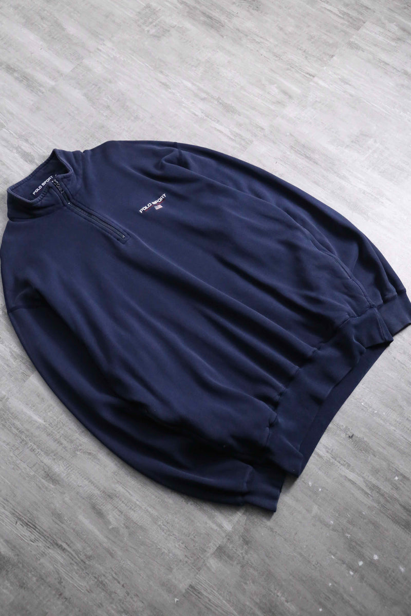 1990-00s Polo Sport half zip sweat pull