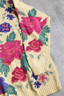 bloom ivory relaxed knit