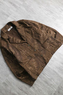 ”CHICO’S” paisley botanical pattern short jacket
