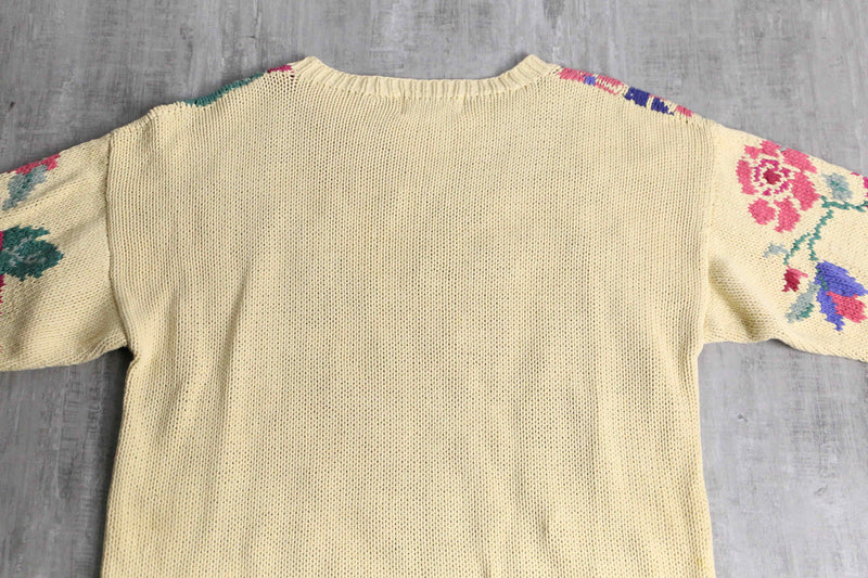 bloom ivory relaxed knit