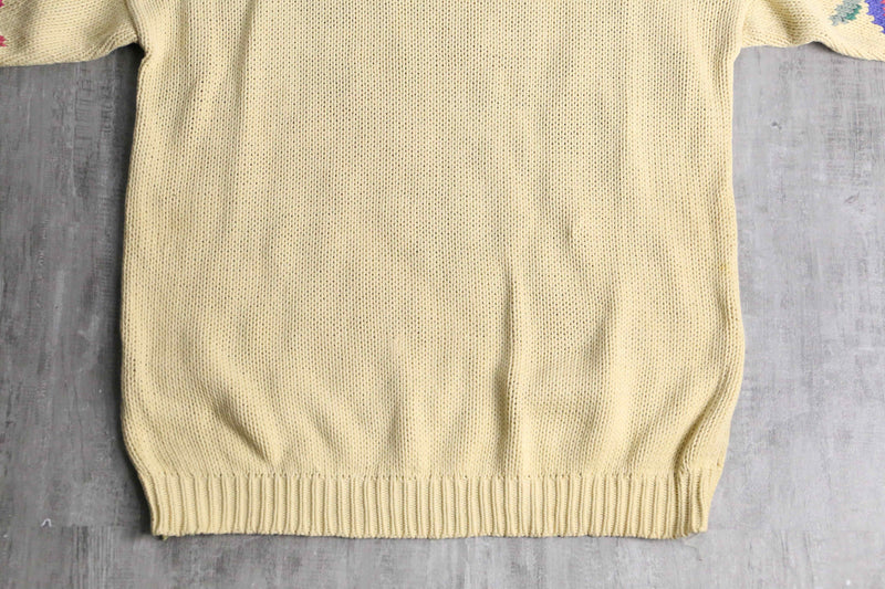 bloom ivory relaxed knit