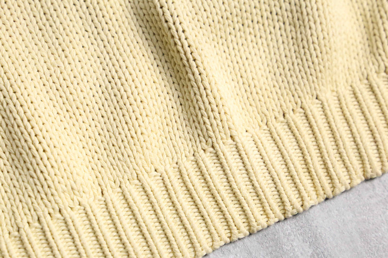 bloom ivory relaxed knit