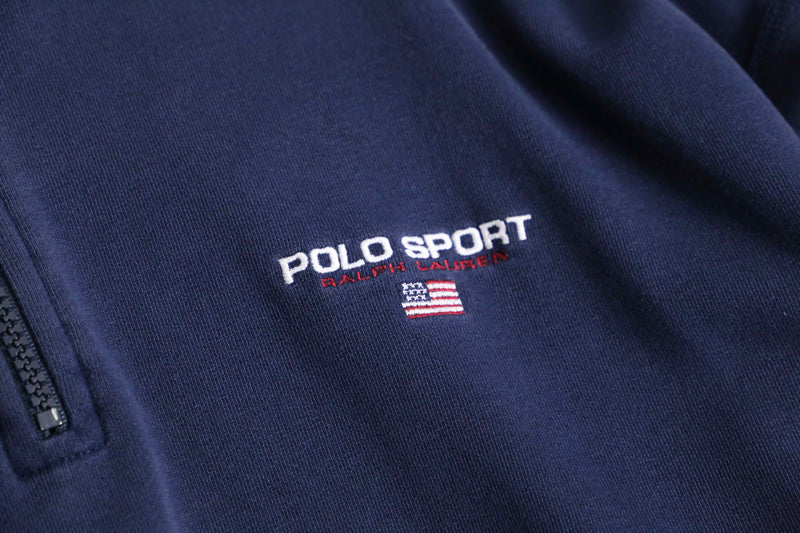 1990-00s Polo Sport half zip sweat pull