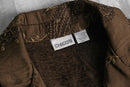 ”CHICO’S” paisley botanical pattern short jacket