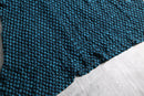 teal dot pattern asymmetric sheer jacket
