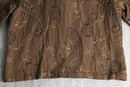 ”CHICO’S” paisley botanical pattern short jacket