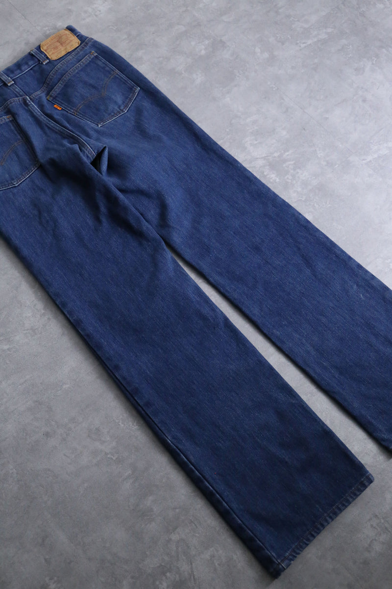 1980s Levi's 517 saddleman jeans