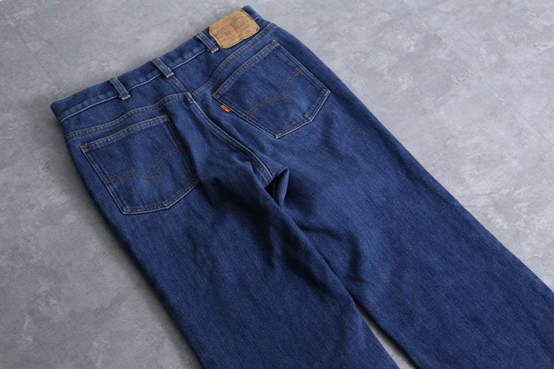 1980s Levi's 517 saddleman jeans