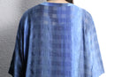 gradation color block design s/s shirts