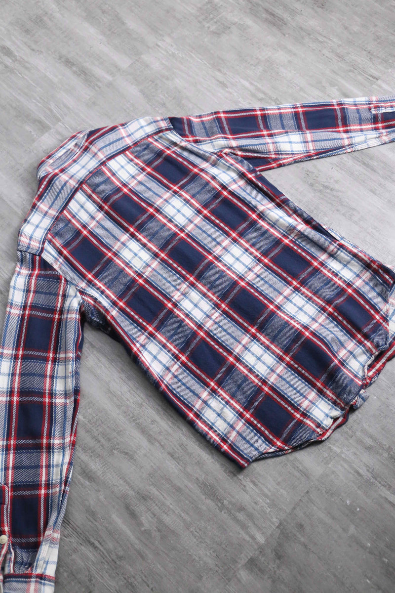 1990s Polo by RL cotton flannel check shirt