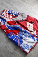 ''Re:make''rug cargo wide pants