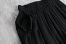 washer pleats easy wide pants