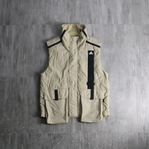 2000s adidas technical nylon vest